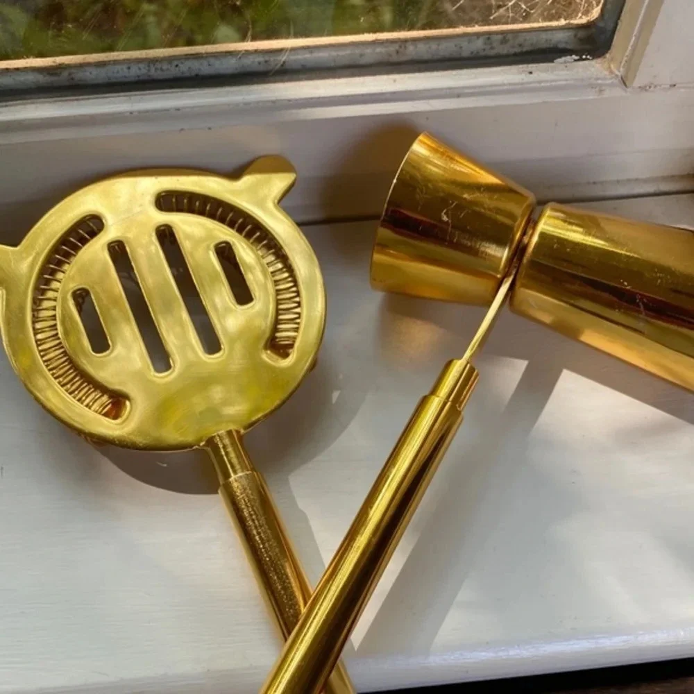 Anthropologie Gold Bar Tools